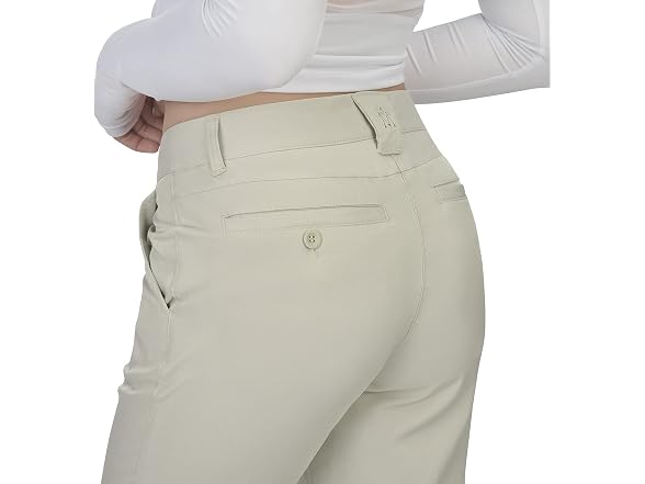 Lesmart Women (8) Golf Stretch Pants Beige