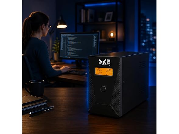 SKE UPS Battery Backup 600VA/360W