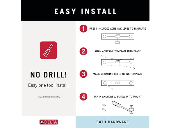 DELTA FAUCET 76450-BL Ashlyn Wall Mount