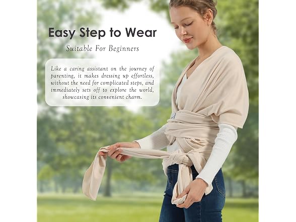 MISSWISDOM Baby Wrap Carrier Newborn