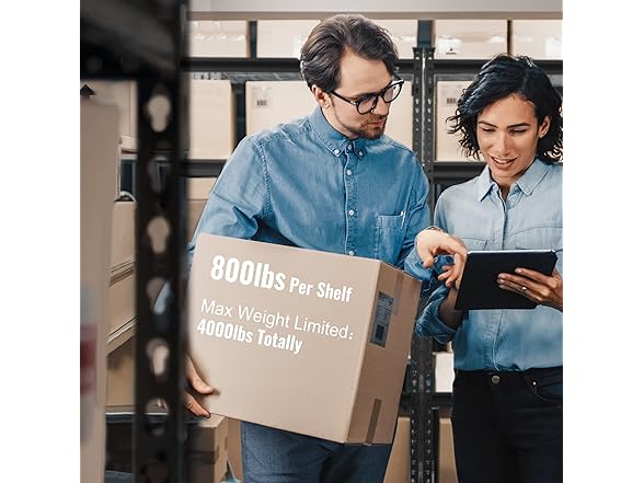 WORKPRO 5-Tier Metal Garage Shelf 36x18