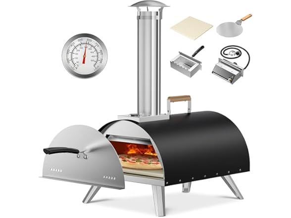 WOOCIT Multi-Fuel Outdoor Pizza Oven