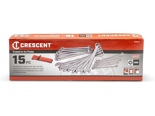 Crescent CCWS5-05 15 Piece Combo Wrench