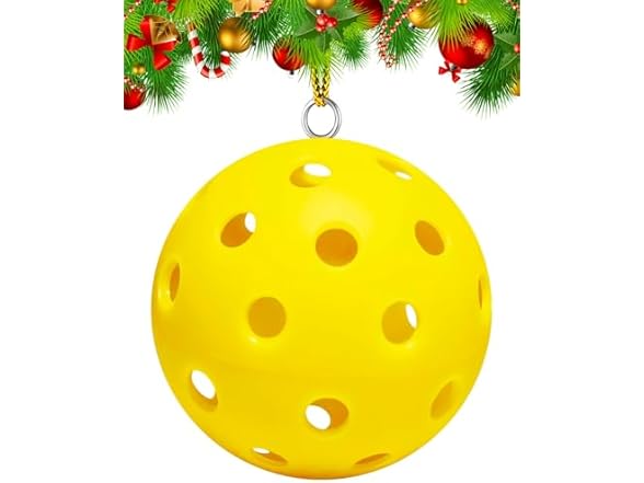 Pickleball Ornament for Christmas Tree