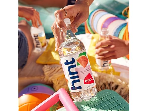 1CT Hint Water Watermelon Single Bottle, 16 oz.