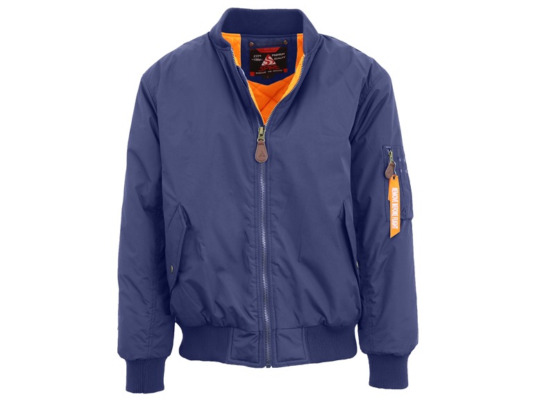 Spire By Galaxy WC-----(Men's) - TSP-2908 - NV / 3XL 3XL Mens Heavyweight Flight Bomber Jacket  Navy