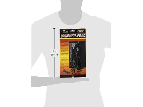 iPower Reptile Heat Pad 6X8" 8W Under Tank Warmer