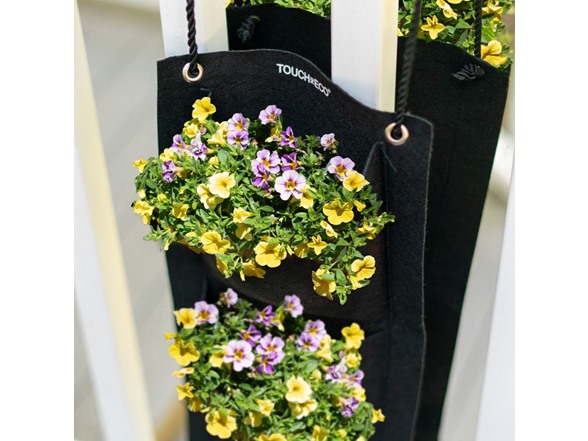 3 Pocket Hanging Planter Bag- 4 Pk