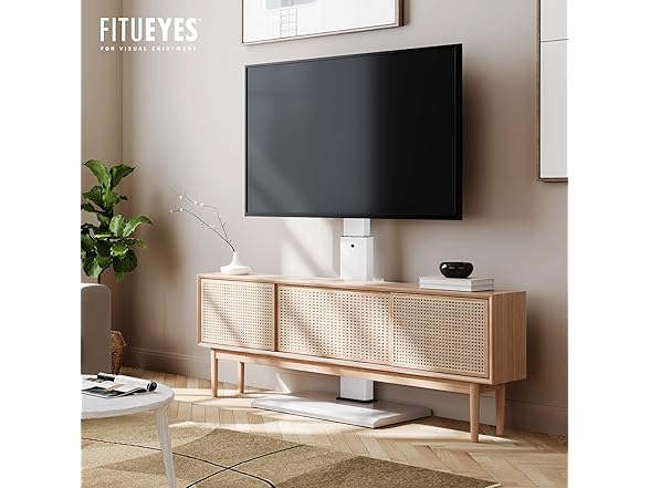 FITUEYES Iron Base Floor TV Stand | 32-65"