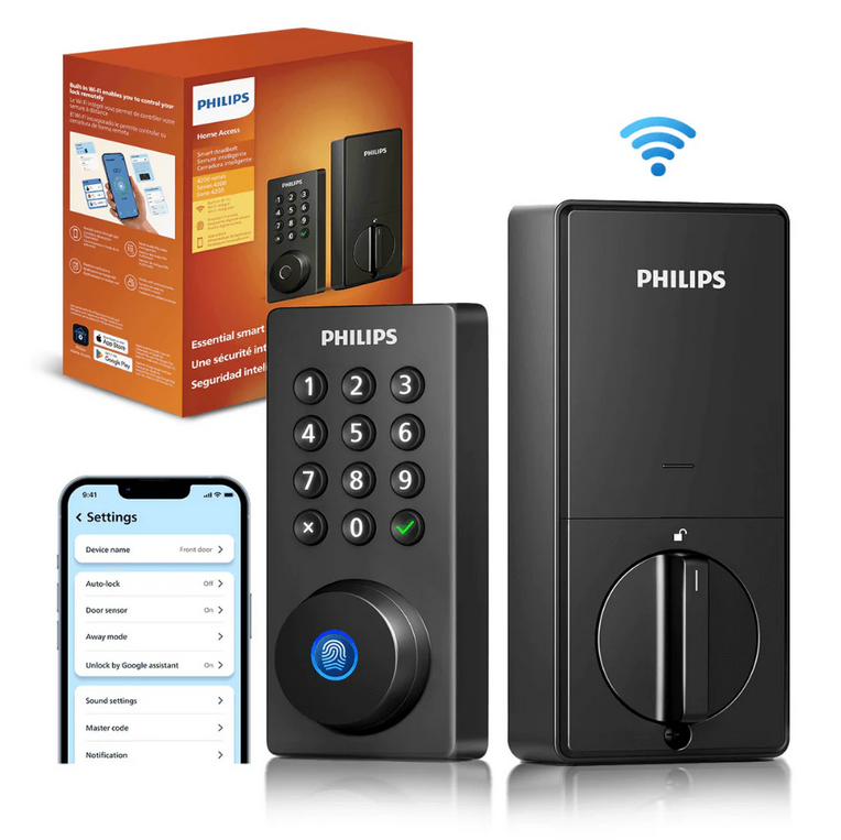 Philips DDL242X-1HW-MB WiFi Keypad Deadbolt Matt Black - Gallery 2