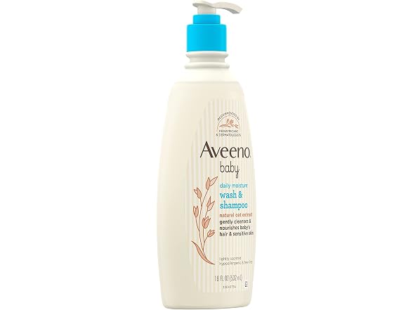 Aveeno Baby Daily Moisture Gentle Body Wash & Shampoo