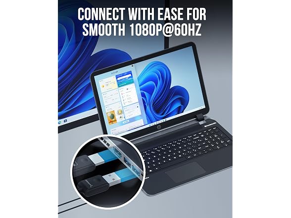 SABRENT Wireless HDMI Transmitter & Receiver, 1080p, 100ft