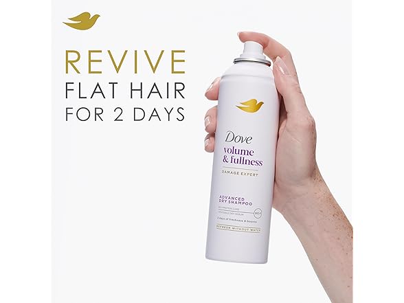 (2 Pack) Dove Dry Shampoo 2 Count