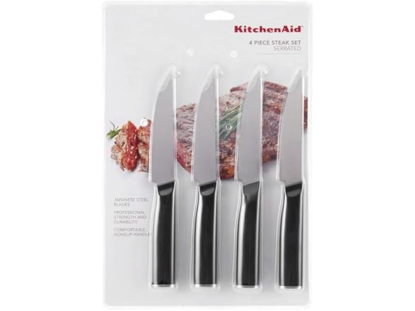 KitchenAid Classic 4-Pc Steak Knife Set