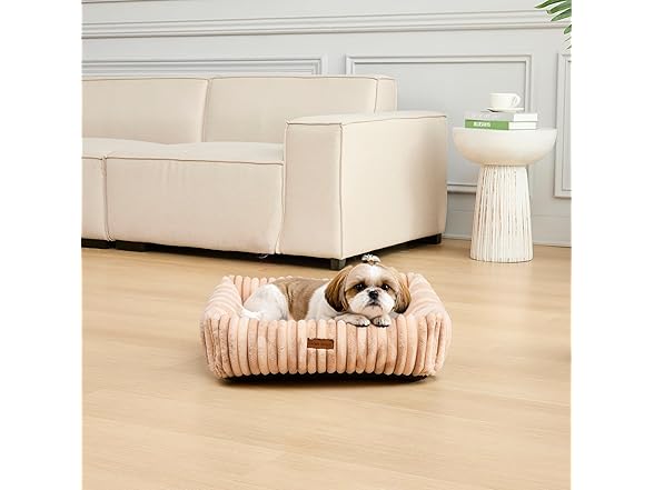 Modern Threads Ribbed Plush Two-Tone Cuddler
