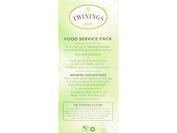 25CT Twinings Pure Peppermint Tea