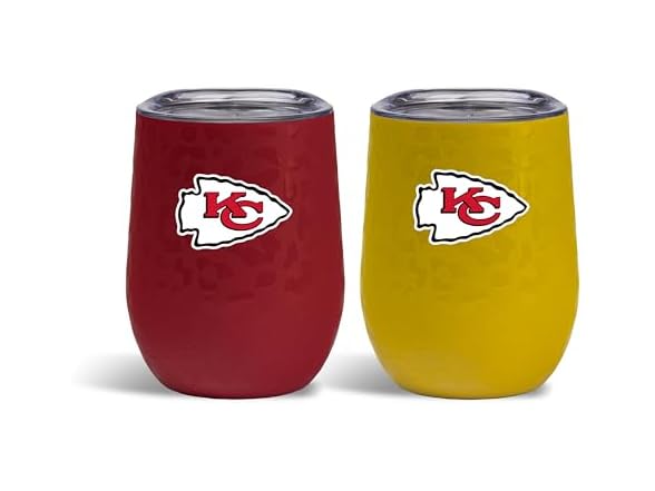 Memory Company NFL Leopard Wine Tumblers