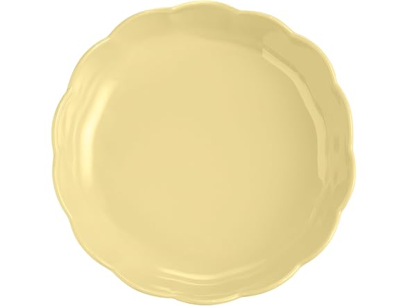 Emile Henry Madeleine Round Cake Dish, Vanilla