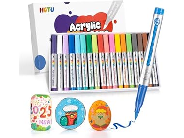$11.99, Was $22.99, 47% Off! HOTU Acrylic Paint dealfomo