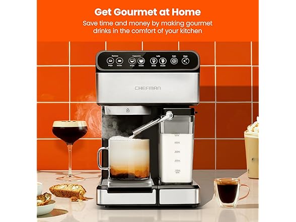 Chefman 6-in-1 Espresso Machine