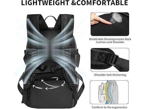 GRIO 40L Hiking Backpack Travel Backpack