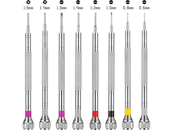 Chumia AAP-Tool-370 8pc Precision Jewelers Screwdriver