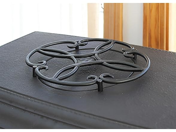 Clover Wrought Iron Trivet