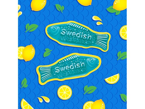 SWEDISH FISH Blue Raspberry Lemonade