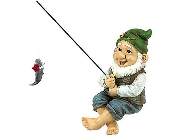 Design Toscano Ziggy Gnome 9in