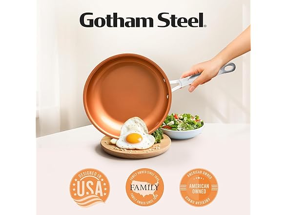 Gotham Steel Nonstick Frying Pan - 11 Inch 