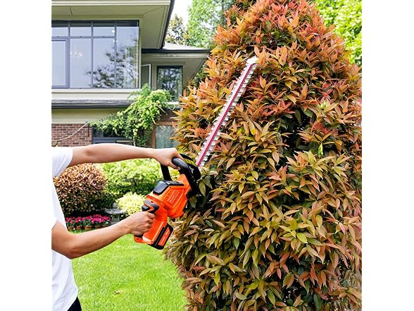 PAXCESS Upgraded Electric Cordless Hedge Trimmer - Gallery 7
