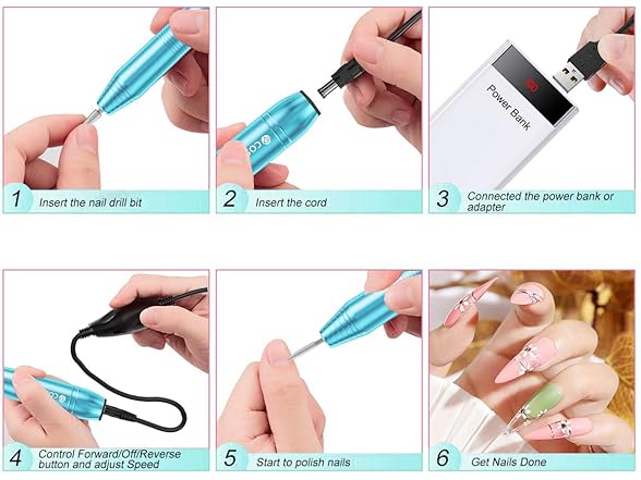 COSITTE Electric Nail Drill Nail File