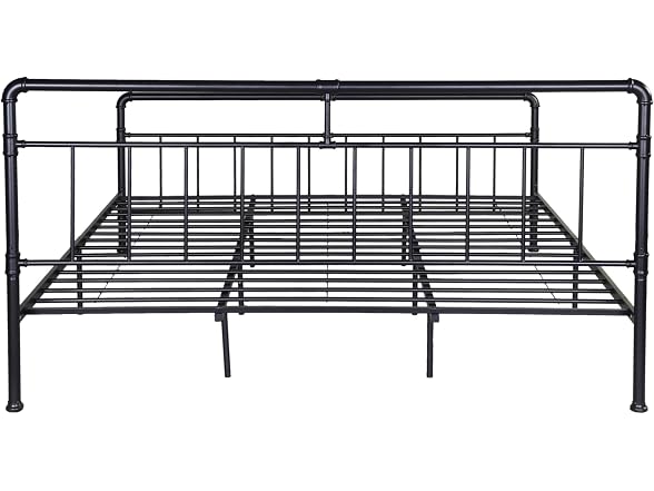Christopher Knight Sally King Iron Bed, Black