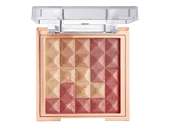 FLOWER BEAUTY Pyramids Cheek, Color (Peach Glow)(Pack of 1)