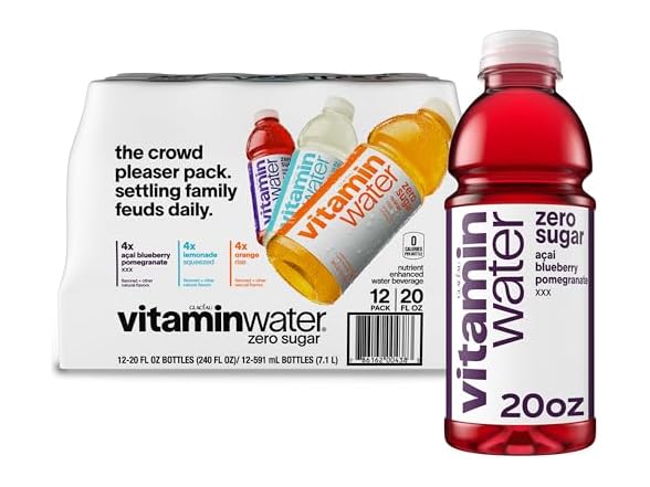 Vitaminwater Zero Variety 12pk