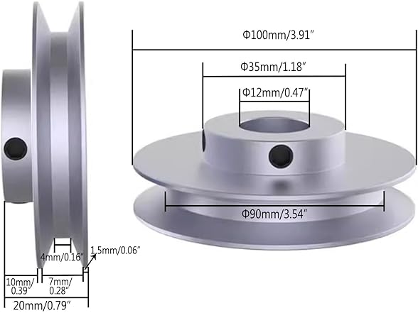  CHANCS Outer Diameter 100mm Single 