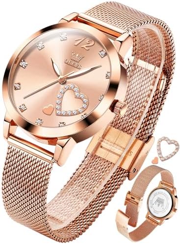 OLEVS Women’s Mesh Quartz Watch
