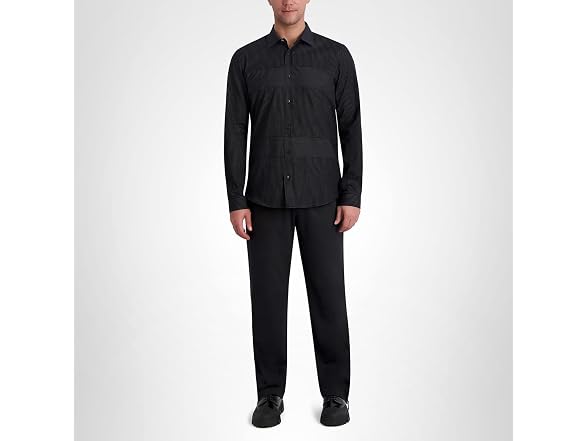 Karl Lagerfeld Men Panel Long Sleeve Top (L)