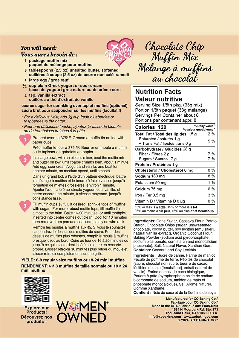 (6pk) XO Baking Gluten-free Mixes Variety Pack - Gallery 18