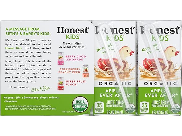 Honest Kids Apple 8pk