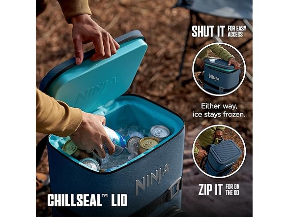 Ninja Ninja Backpack Cooler | FrostVault Go 24 Can
