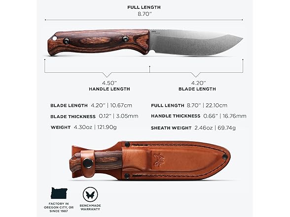 Benchmade Saddle Mountain Knife - Gallery 5