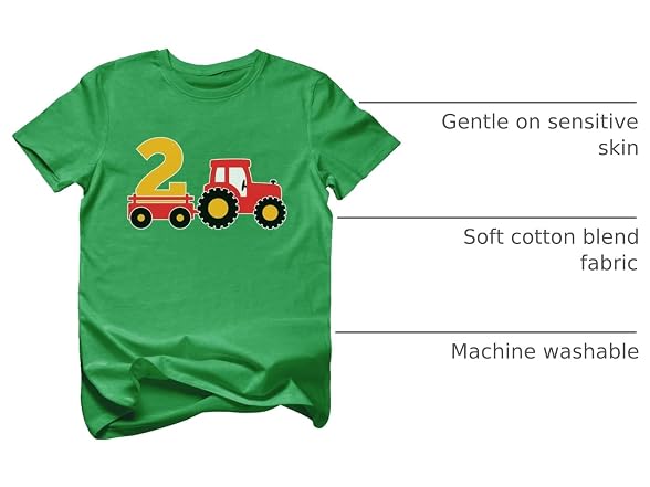 Tstars Boys (18 MOS) Farm Tractor 2nd Shirt