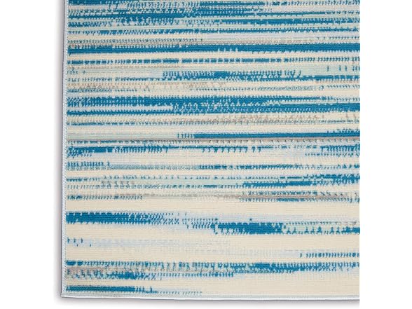 Nourison Jubilant Blue Rug 6x9