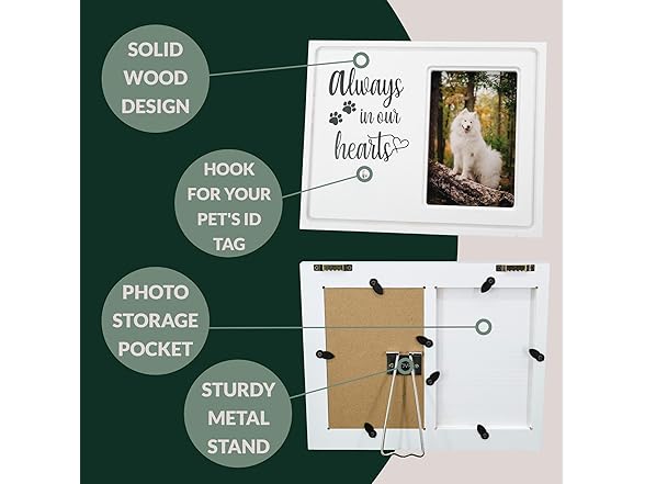 Memory Grove Pet Memorial Picture Frame