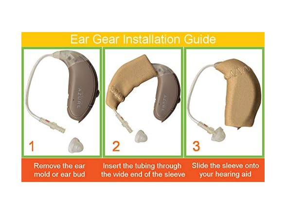Ear Gear Original Corded Hearing Aid Cover