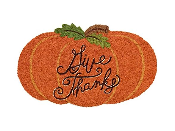 DII Natural Coir Outdoor Welcome Doormat Thanksgiving