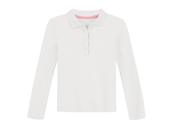 Nautica School Polo (L) White