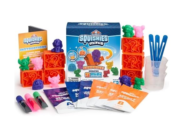 Elmer's Squishies Minis Make Your Own Squishies Kit
