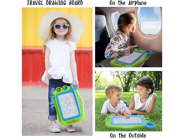 ALISKAGZE Magnetic Drawing Board for Toddlers